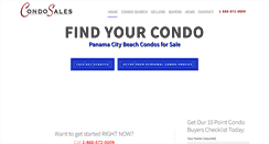 Desktop Screenshot of condosales.com